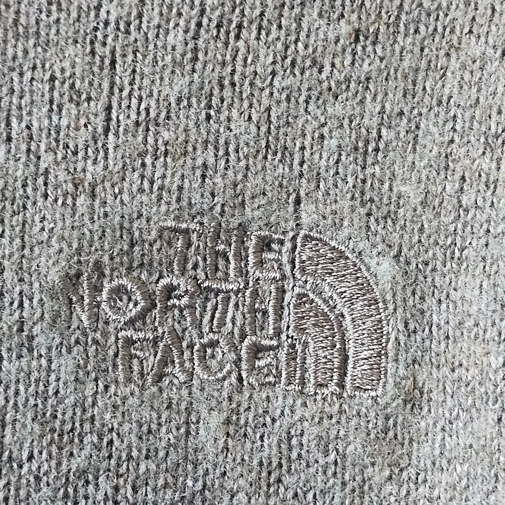 The North Face‎ Crewneck Wool Cotton Sweater Men's Size Large Brown Long Sleeve